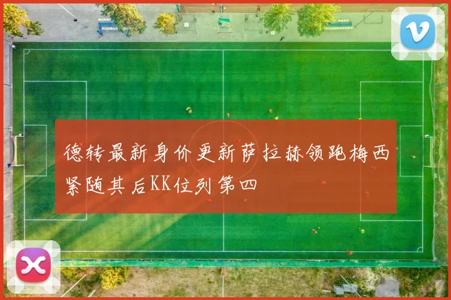 德转最新身价更新萨拉赫领跑梅西紧随其后KK位列第四